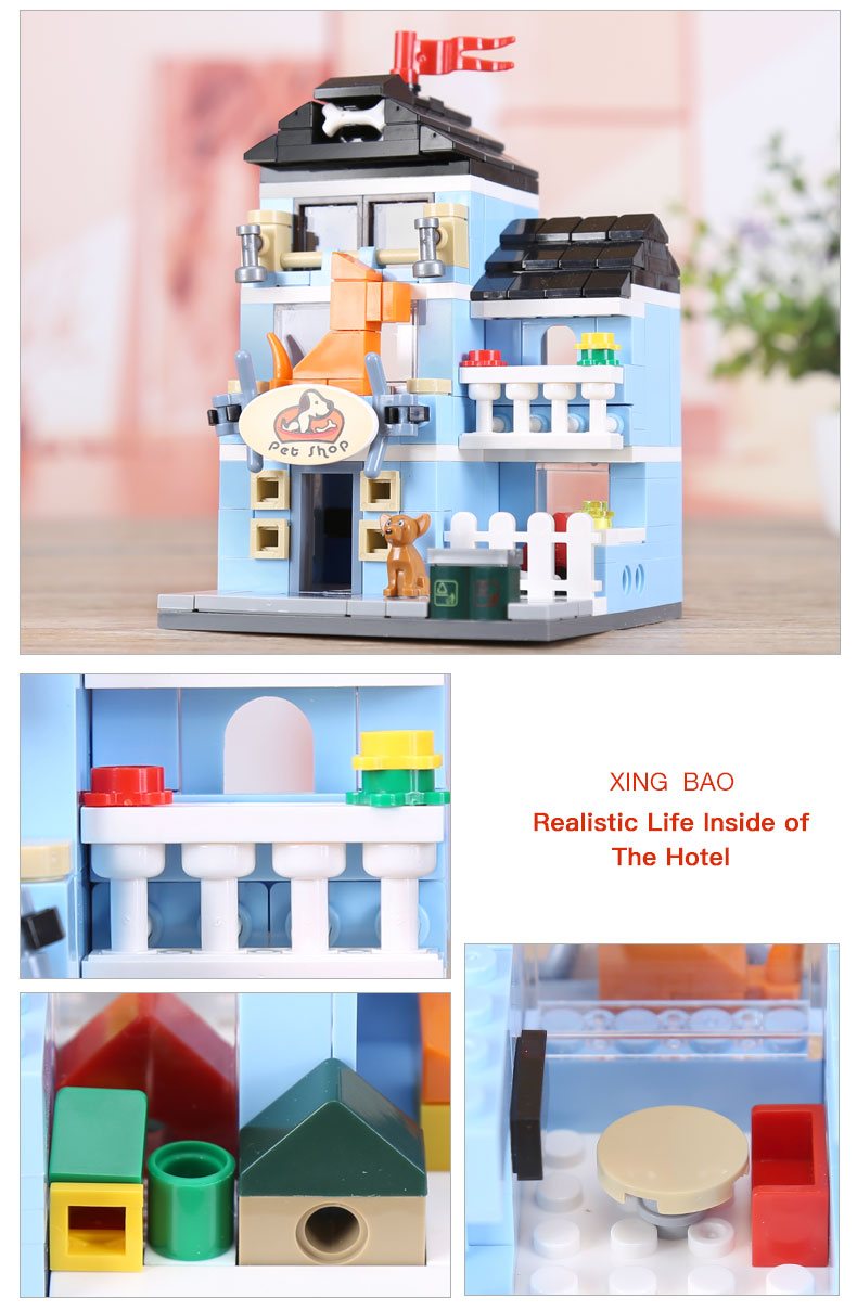 XINGBAO 01105 Original City Building Bricks Set