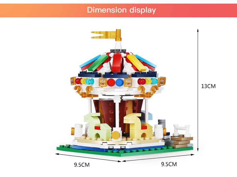 XINGBAO 01107 Merry Go Round Building Bricks Set