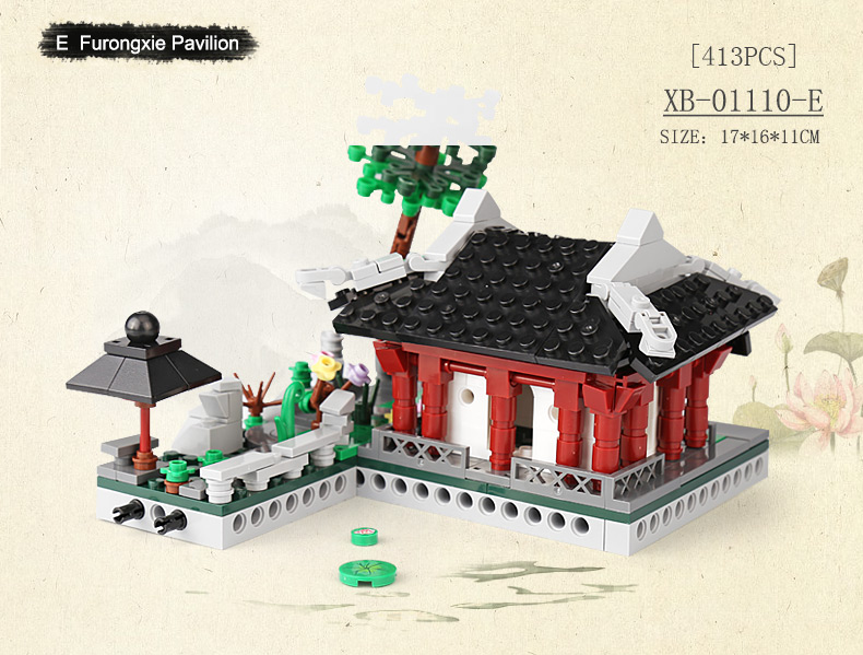 XINGBAO 01110 Garden Suzhou Building Bricks Set