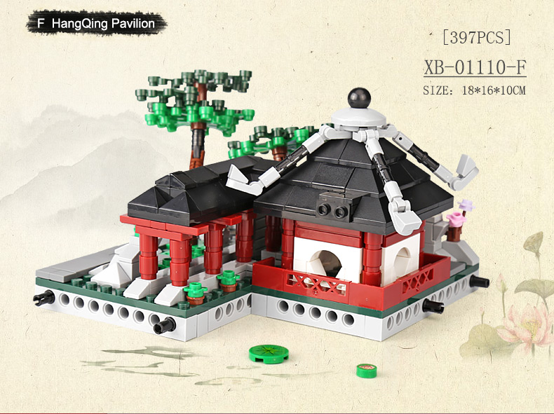 XINGBAO 01110 Garden Suzhou Building Bricks Set