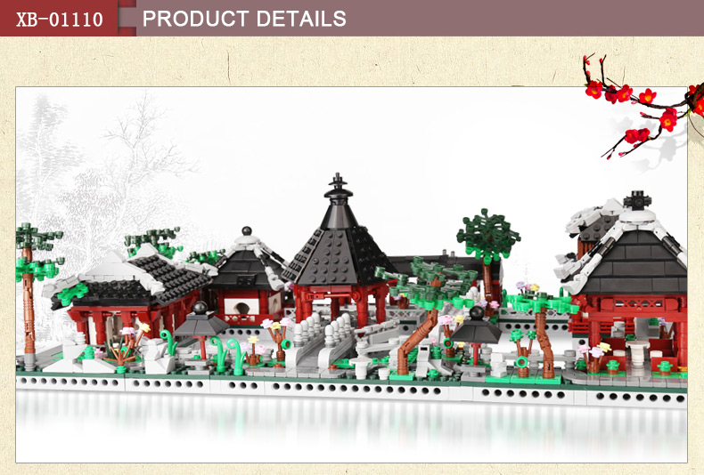 XINGBAO 01110 Garden Suzhou Building Bricks Set