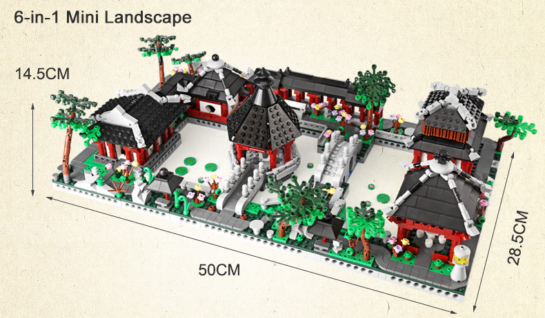 XINGBAO 01110 Garden Suzhou Building Bricks Set