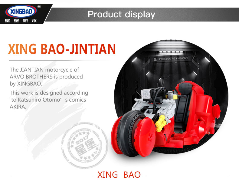 XINGBAO 03001 Jintian Building Bricks Set