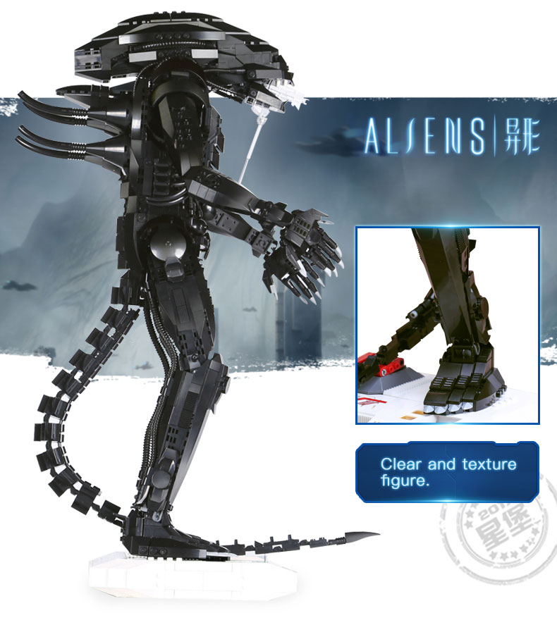 XINGBAO 04001 Filmreihe Aliens Building Bricks Set