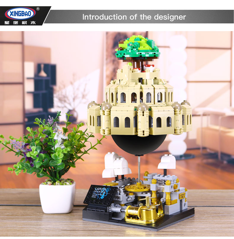 XINGBAO 05001 Castle In The Sky Building Bricks Set