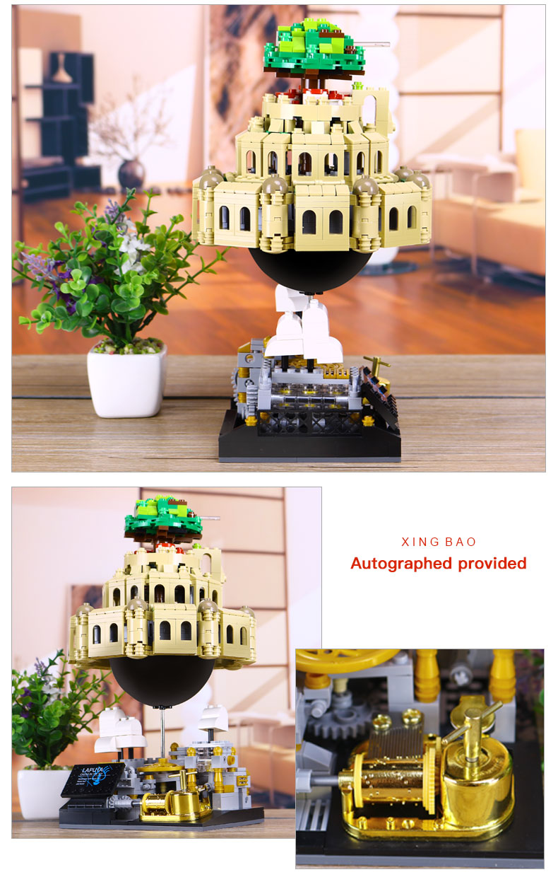 XINGBAO 05001 Castle In The Sky Building Bricks Set