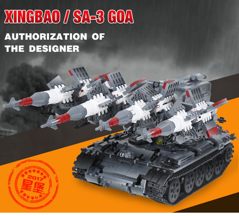 XINGBAO 06004 Sa-3 Goa Baustein Set