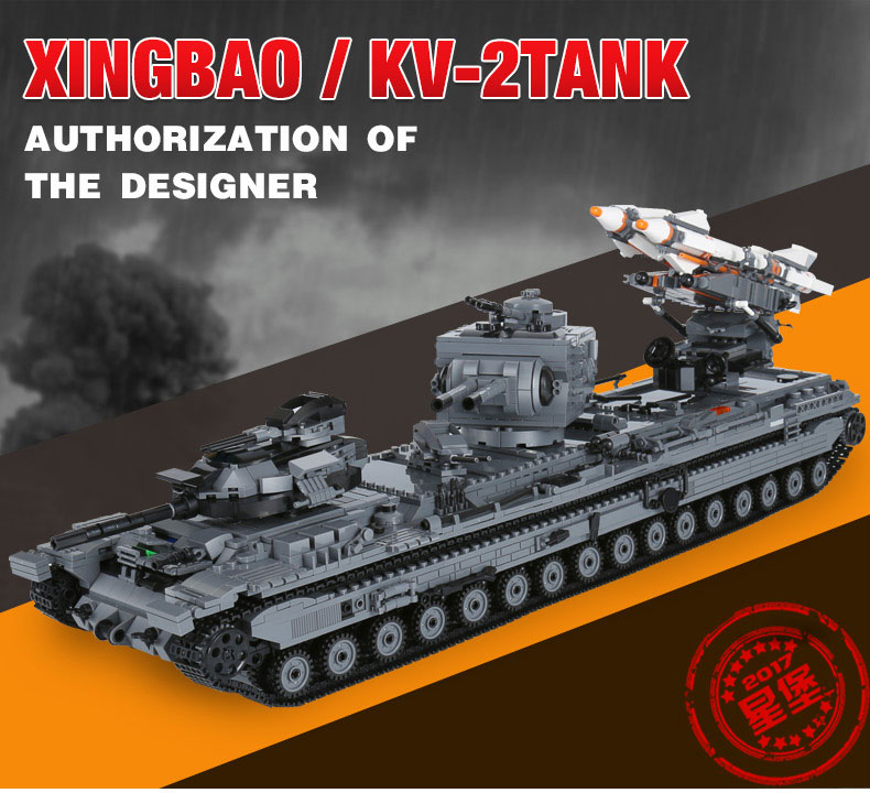 XINGBAO 06006 Kv-2tank Building Bricks Set