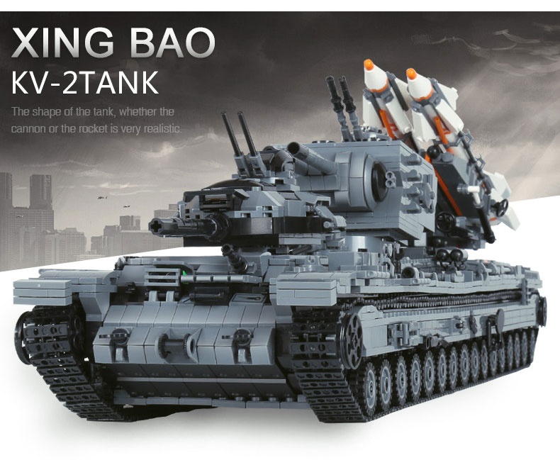 XINGBAO 06006 Kv-2tank Building Bricks Set