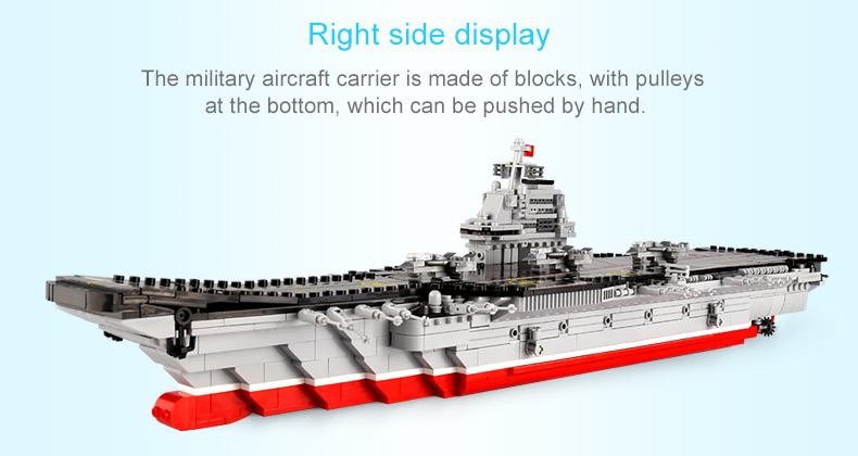 XINGBAO 06020 Aircraft Carrier Building Bricks Set