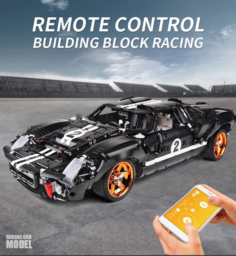 XINYU QC010 Ford GT40 Building Bricks Toy Set