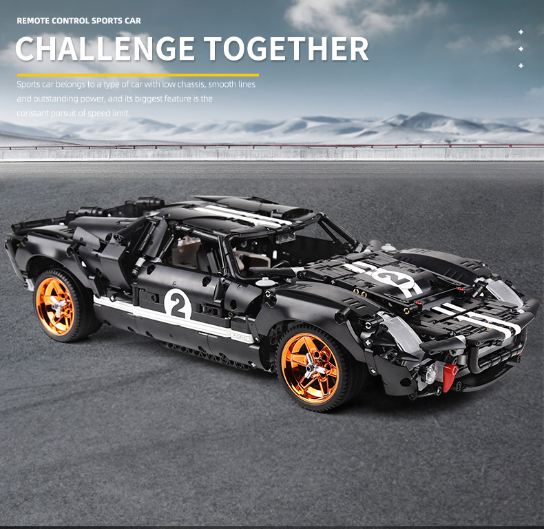 XINYU QC010 Ford GT40 Ensemble de jouets de briques de construction