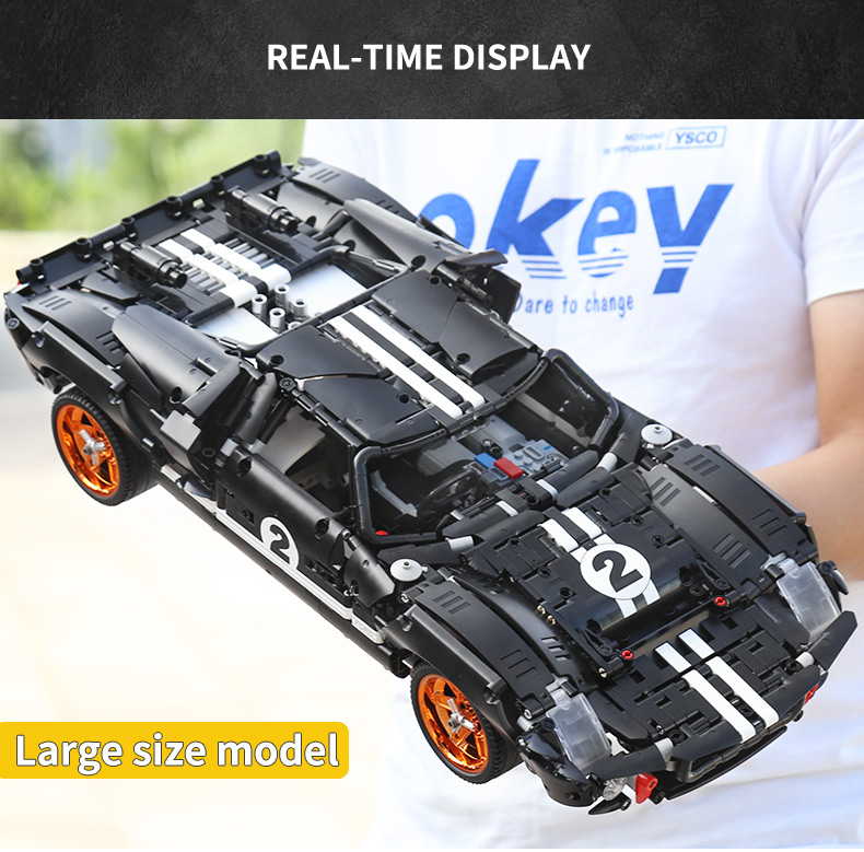 XINYU QC010 Ford GT40 Ensemble de jouets de briques de construction