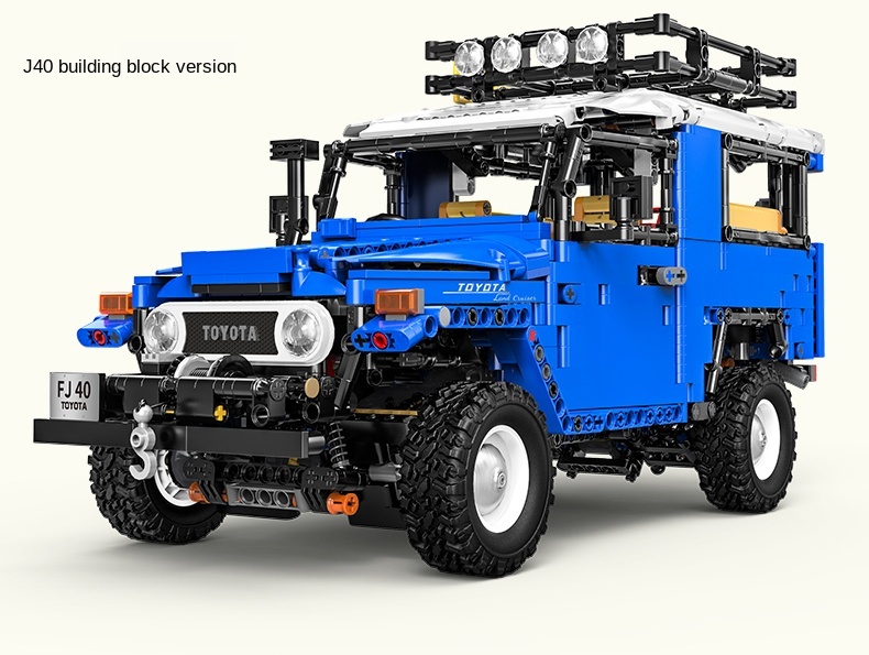 XINYU QC012 Toyota FJ40 véhicule tout-terrain briques de construction ensemble de jouets