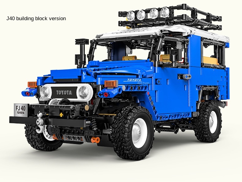 XINYU QC012 Toyota FJ40 Geländewagen Bauklötze Spielzeugset