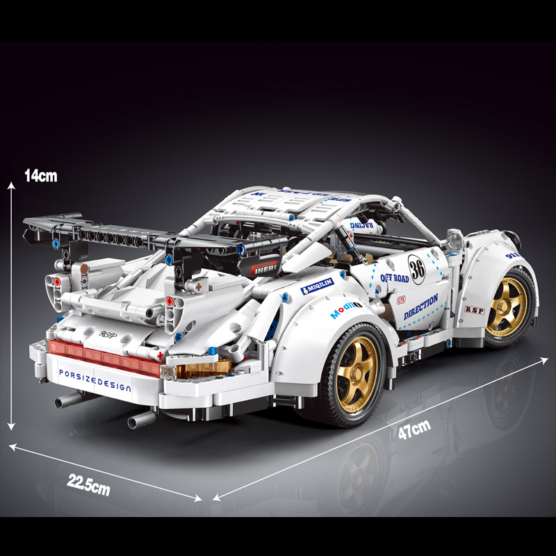 XINYU QC016 911 Sports Car Building Bricks Toy Set