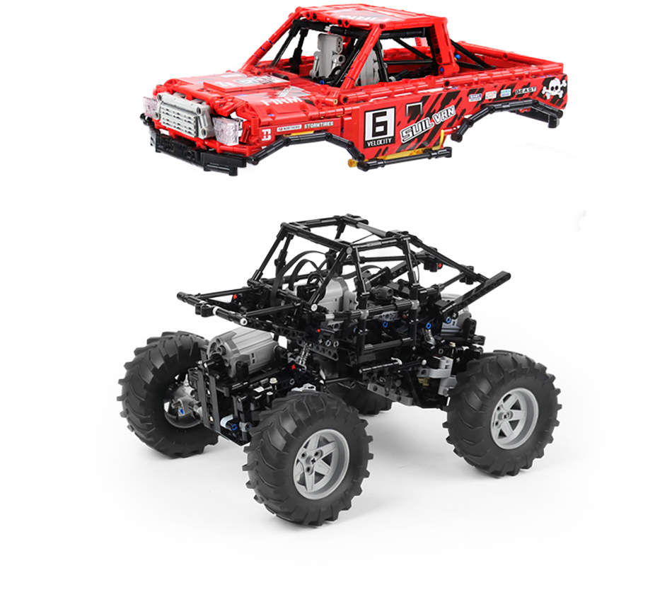 XINYU XQ1212 Toyota Monster Truck Building Bricks Toy Set