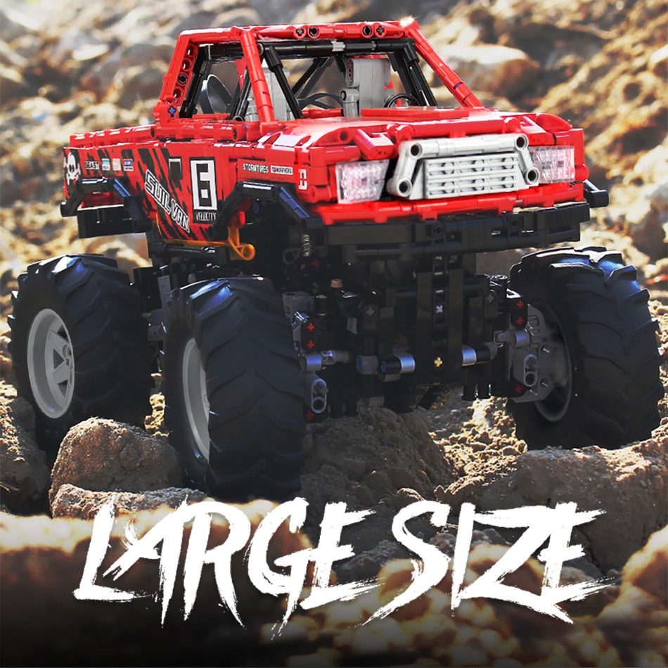 XINYU XQ1212 Toyota Monster Truck Building Bricks Toy Set