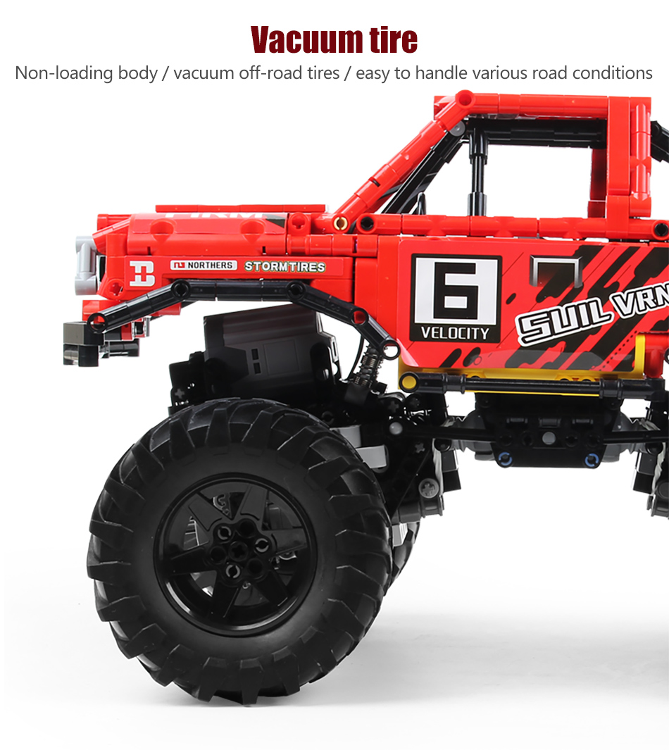 XINYU XQ1212 Toyota Monster Truck Building Bricks Toy Set