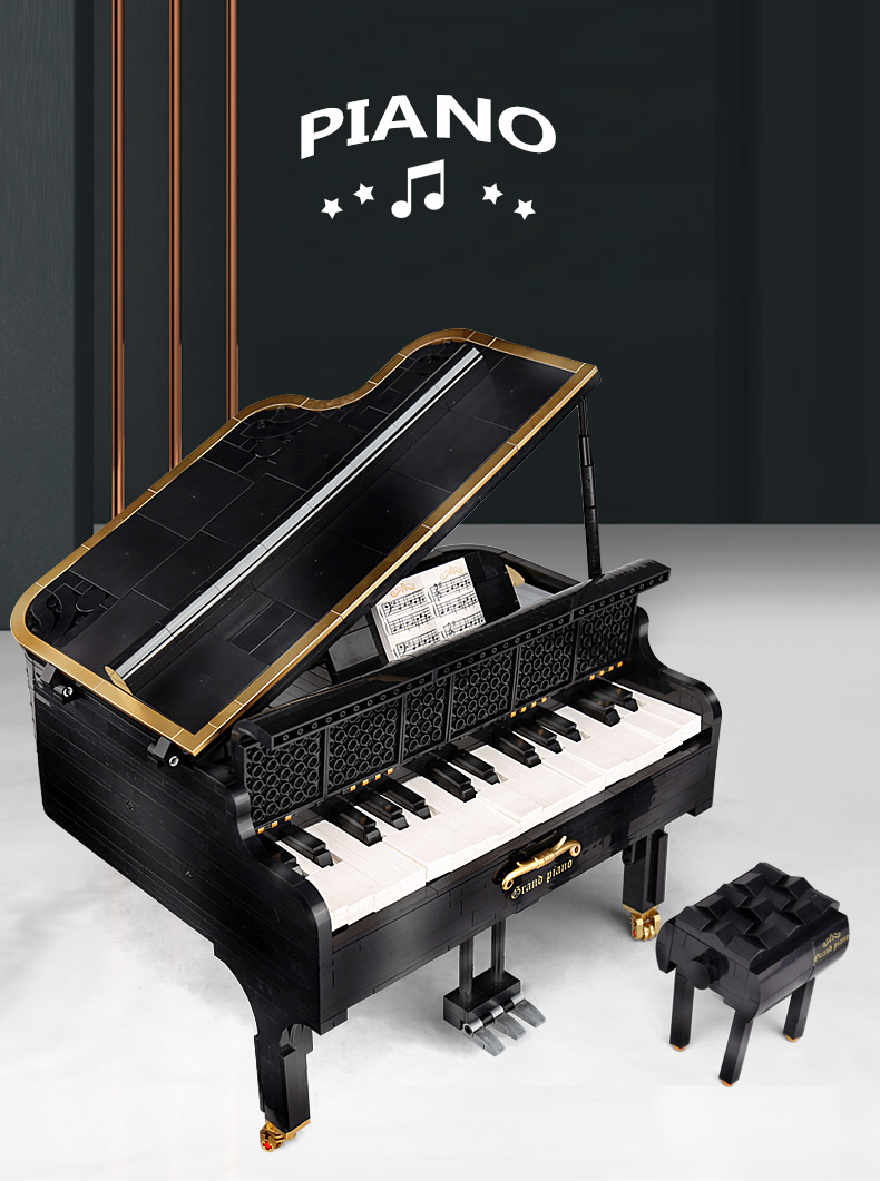 XINYUXQGQ01ピアノドリーマービルディングレンガおもちゃセット