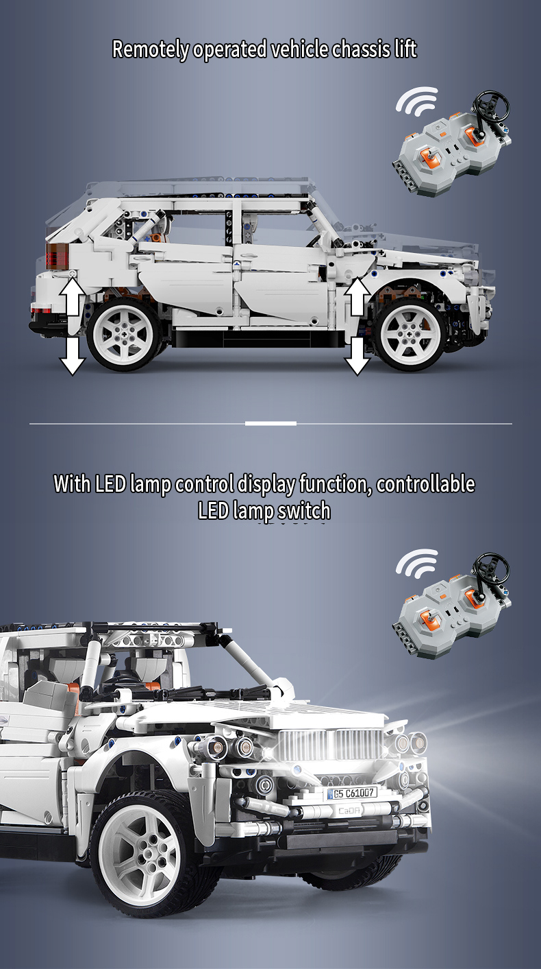 CaDA C61007 G5 SUV 4WD Geländewagen Bausteine Spielzeugset