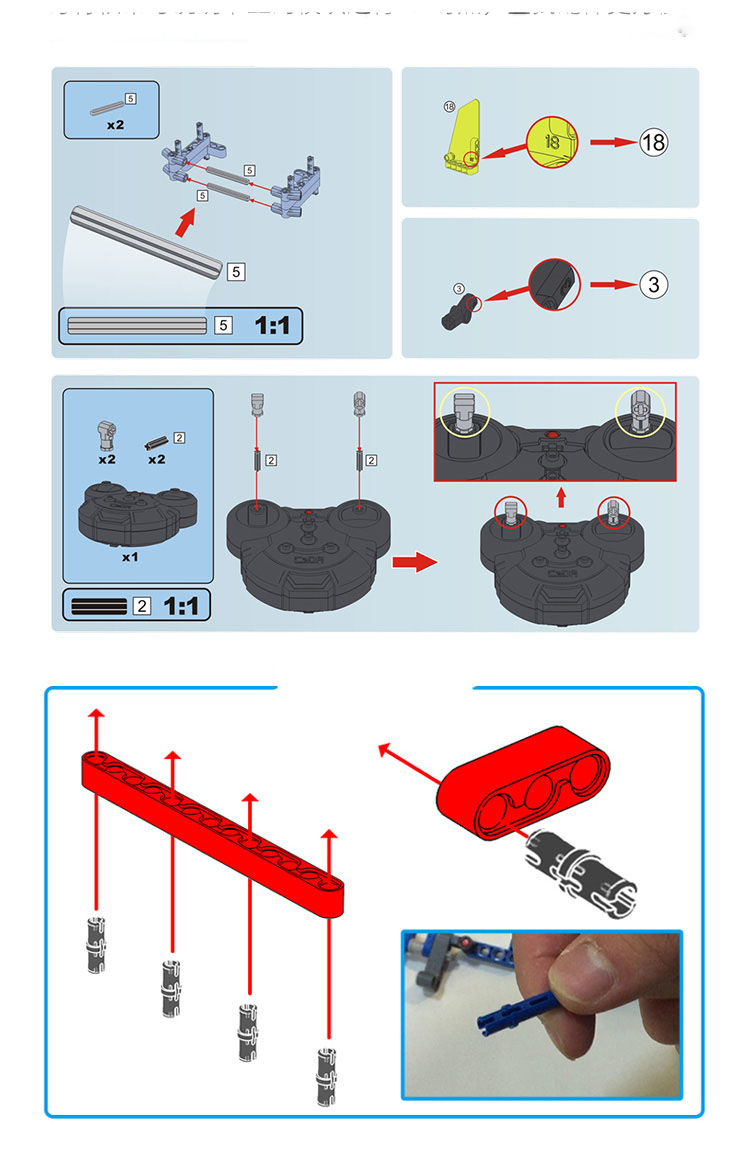 Double Eagle CaDA C51009 Building Blocks Set