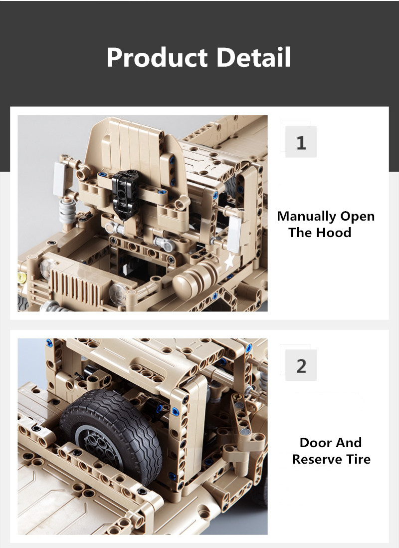 Double Eagle CaDA C51042 Building Bricks Set