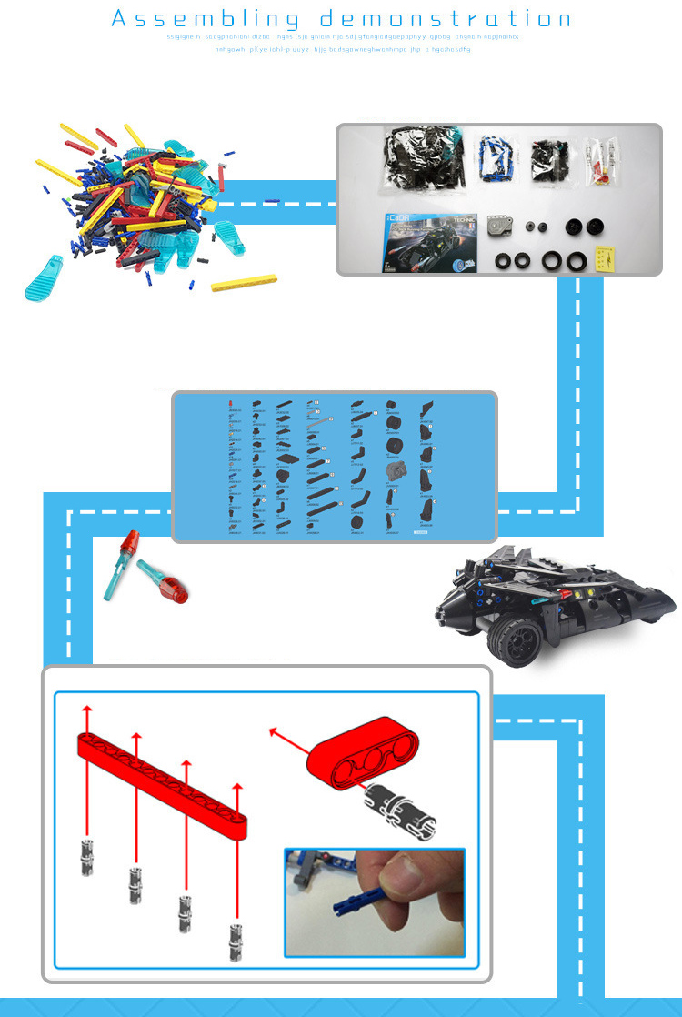 Double Eagle CaDA C52005 Building Blocks Set