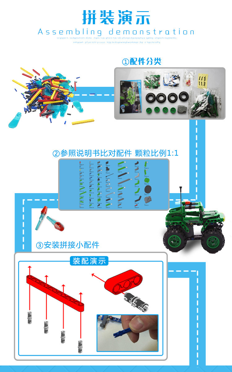 Double Eagle CaDA C52006 Building Blocks Set