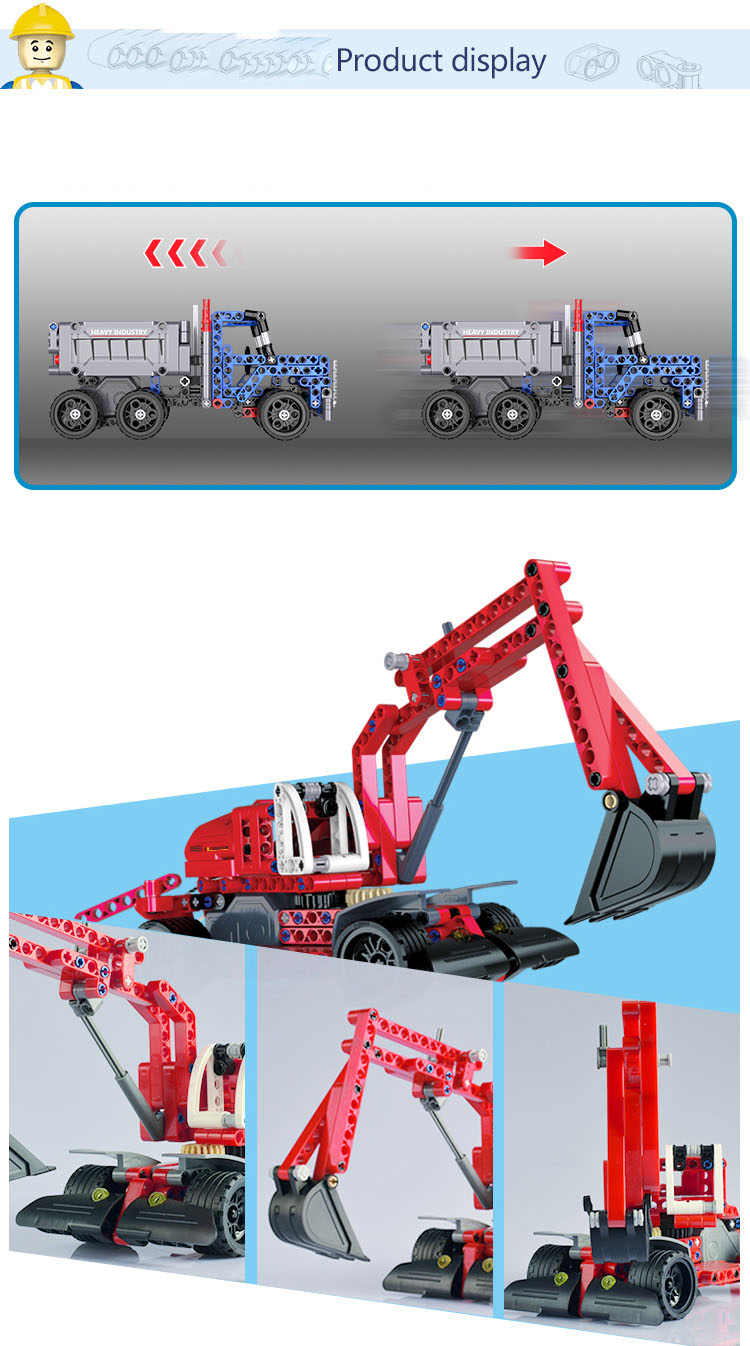 Doppeladler CaDA C52012 Bausteinset