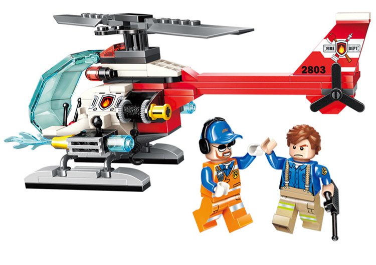 ENLIGHTEN 2803 Rescue Helicopter Building Blocks Set