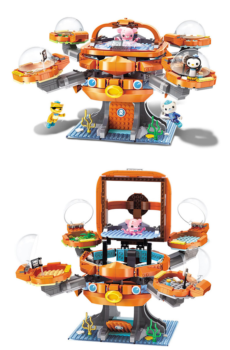 ENLIGHTEN 3708 Octopod Building Blocks Set