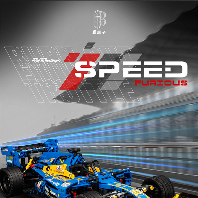KBOX 10295 レッド フェラーリ F1 フォーミュラ レーシングカー
