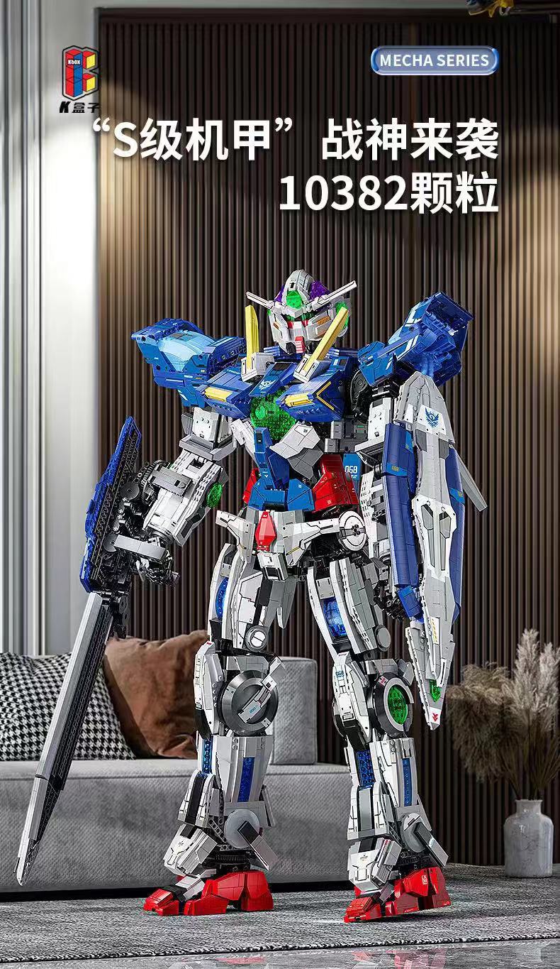 Kbox V5012 S Class Mecha God of War Ensemble de blocs de construction