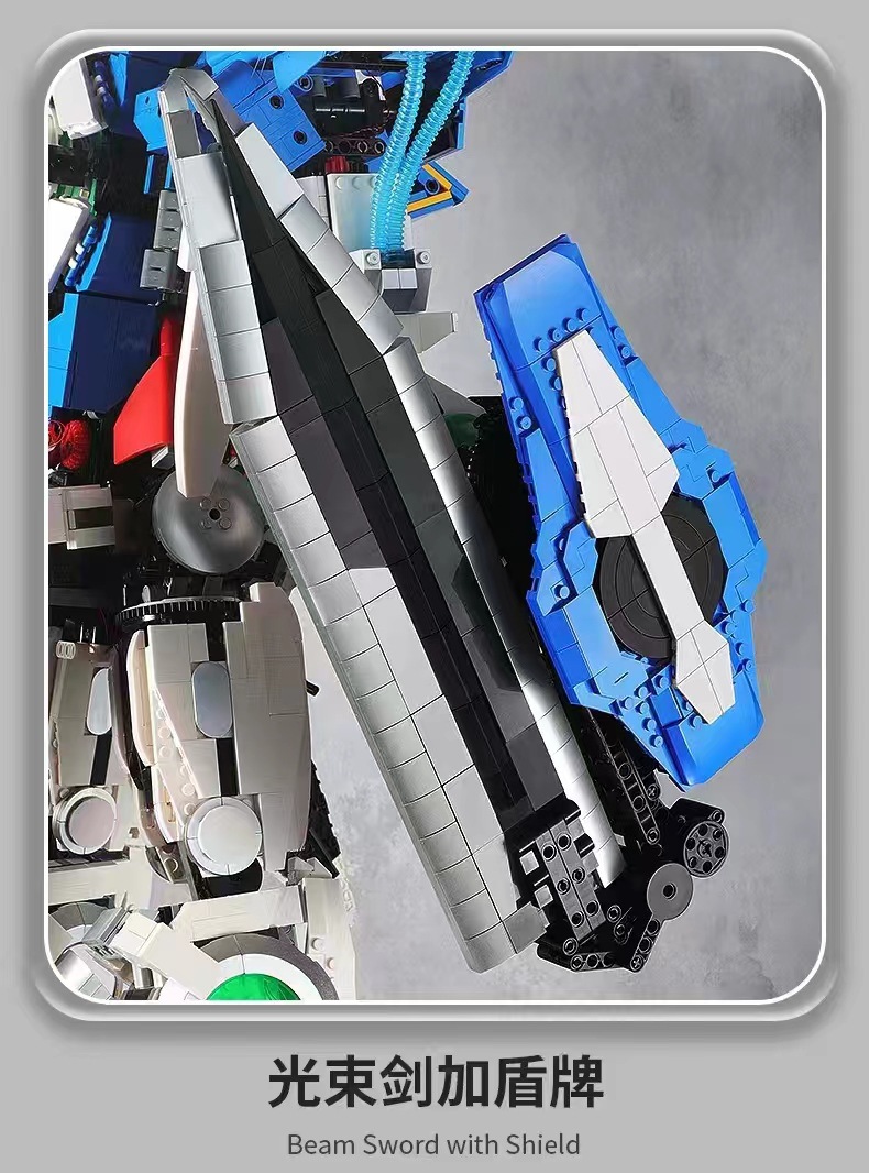 Kbox V5012 S Class Mecha God of War Ensemble de blocs de construction