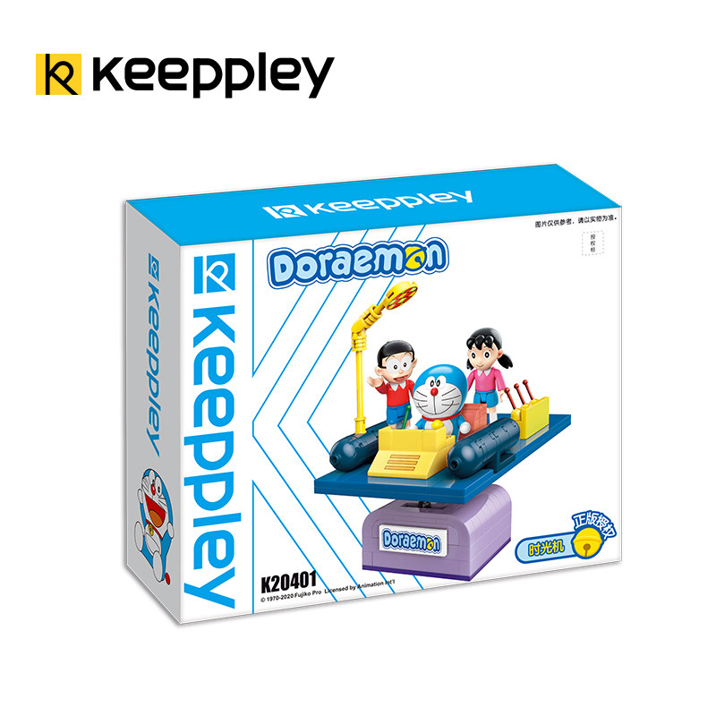 Juego de juguetes de bloques de construcción clásicos QMAN Keepplay Doraemon A0110