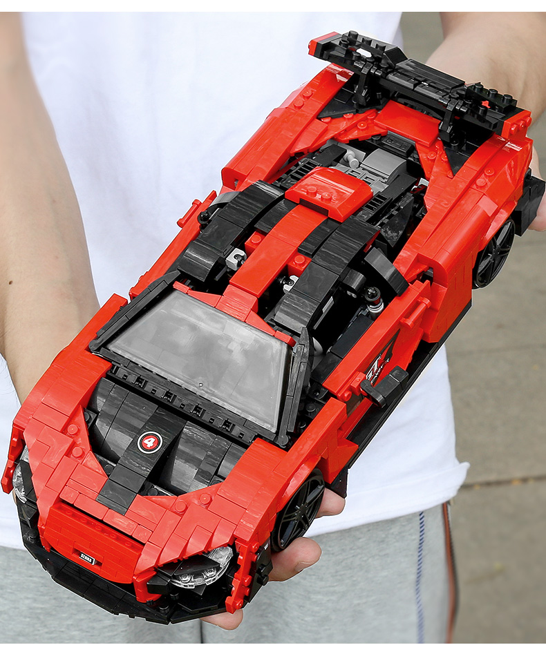 MOLD KING10007セナカーモデルビルディングブロックおもちゃセット
