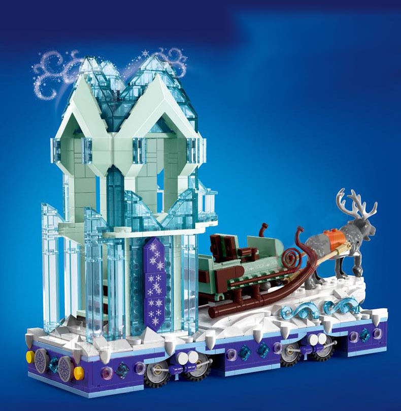 MOLD KING 11002 Dream Crystal Parade Float Blocs de construction Ensemble de jouets