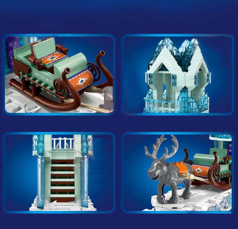 MOULD KING 11002 Dream Crystal Parade Float Building Blocks Toy Set