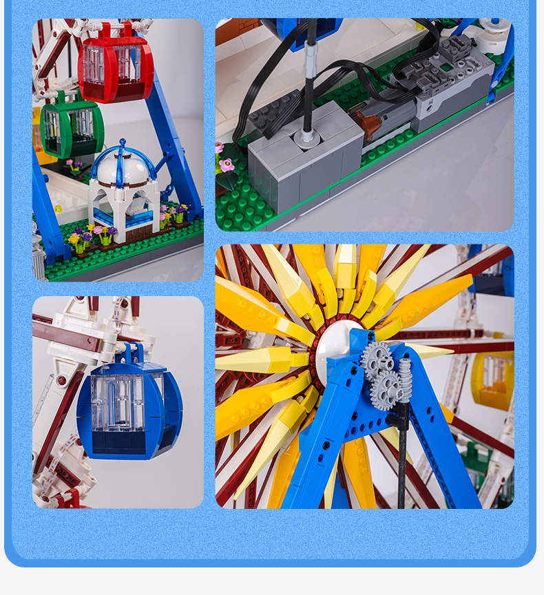 MOLD KING 11006 Fantasyland serie Ferris Wheel Building Blocks Toy Set