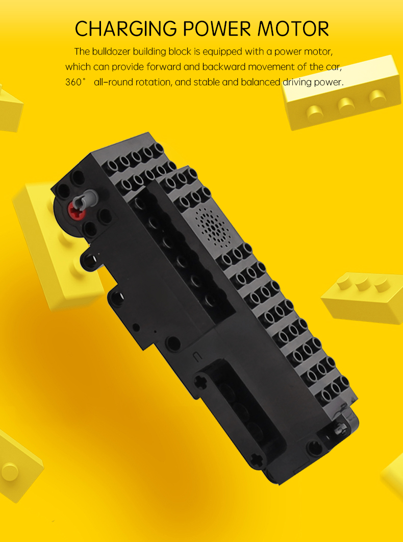 MOULD KING 13034 Tracked Loader Building Blocks Toy Set BuildingToyStore