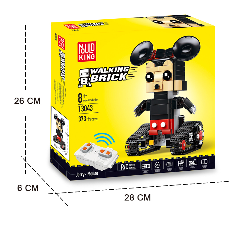 Mold King 13043 Mickey Mouse Walking Brick Aimubot