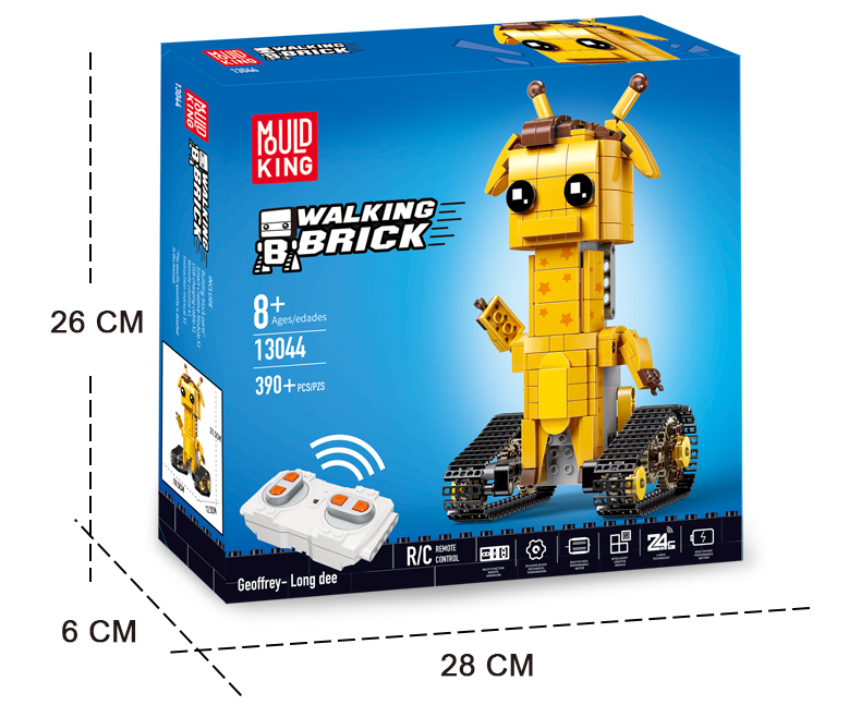 Mould King 13044 Geoffubot Long Dee Walking Brick Aimubo