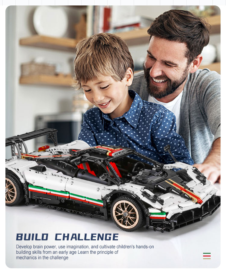 Mould King 13060 Pagani Zonda R with 2299 pieces