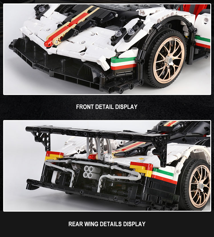 Mould King 13060 Pagani Zonda R Building Block Toy Set