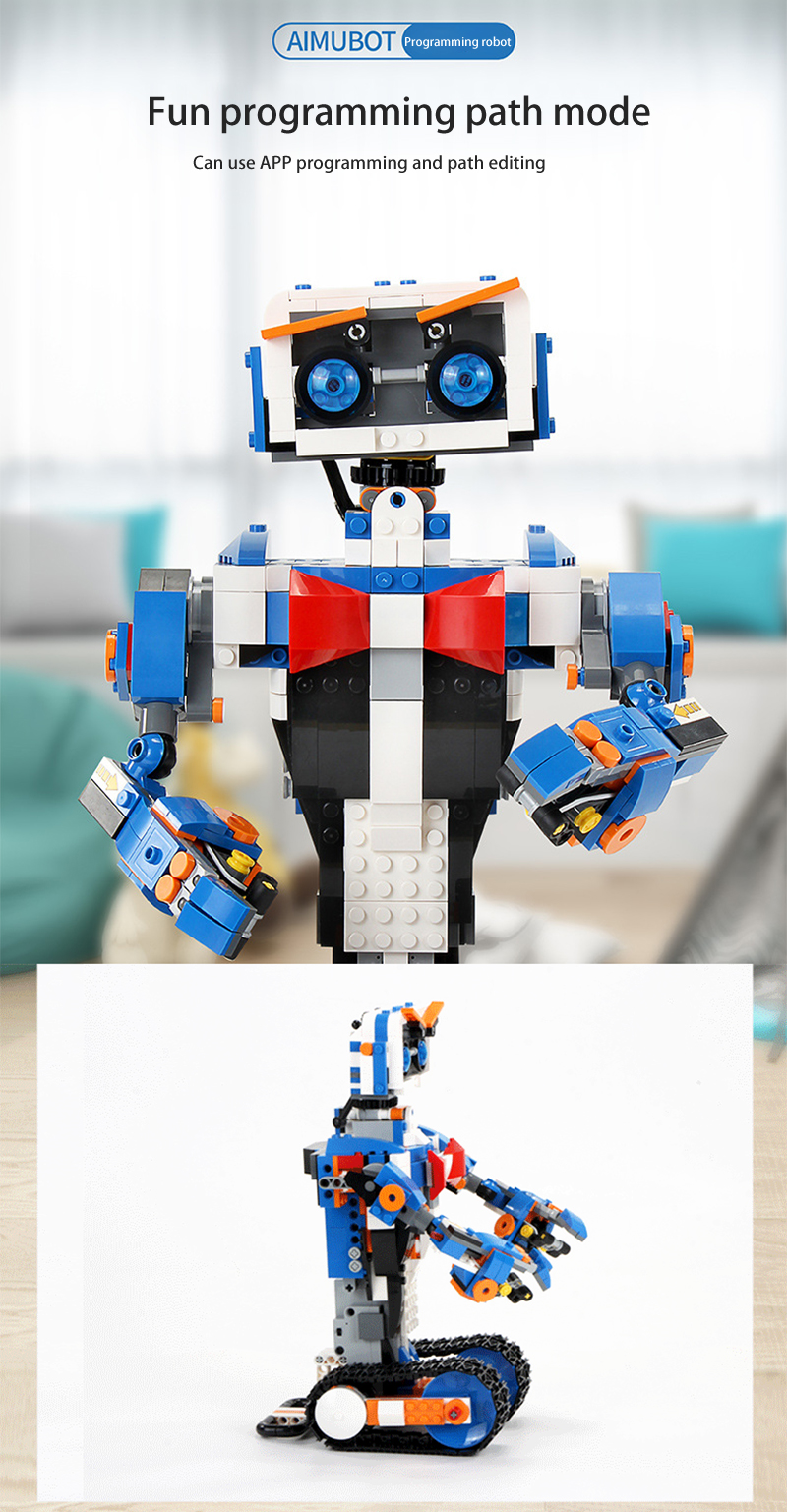 FORMEN KÖNIG 13063 Aimubot Intelligent RC DIY Roboter Bausteine Spielzeug Set