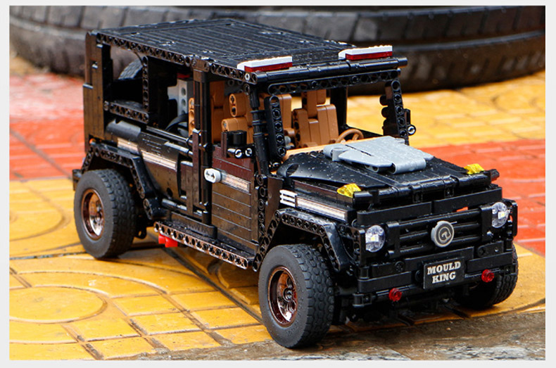 MOULD KING 13070 Mercedes G by KevinMoo Building Blocks Toy Set