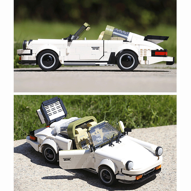 MOULD KING 13103 Porche 911 Targa Creative Idea Building Blocks Toy Set
