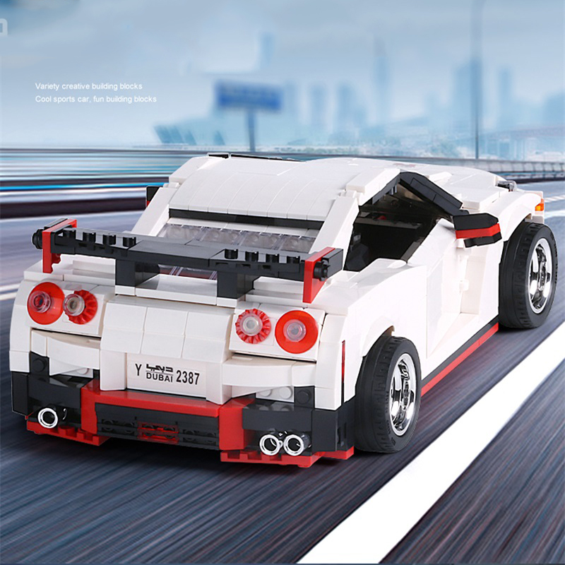 MOLD KING 13104 Nismo Nissan GTR R35 Creative Idea 빌딩 블록 장난감 세트