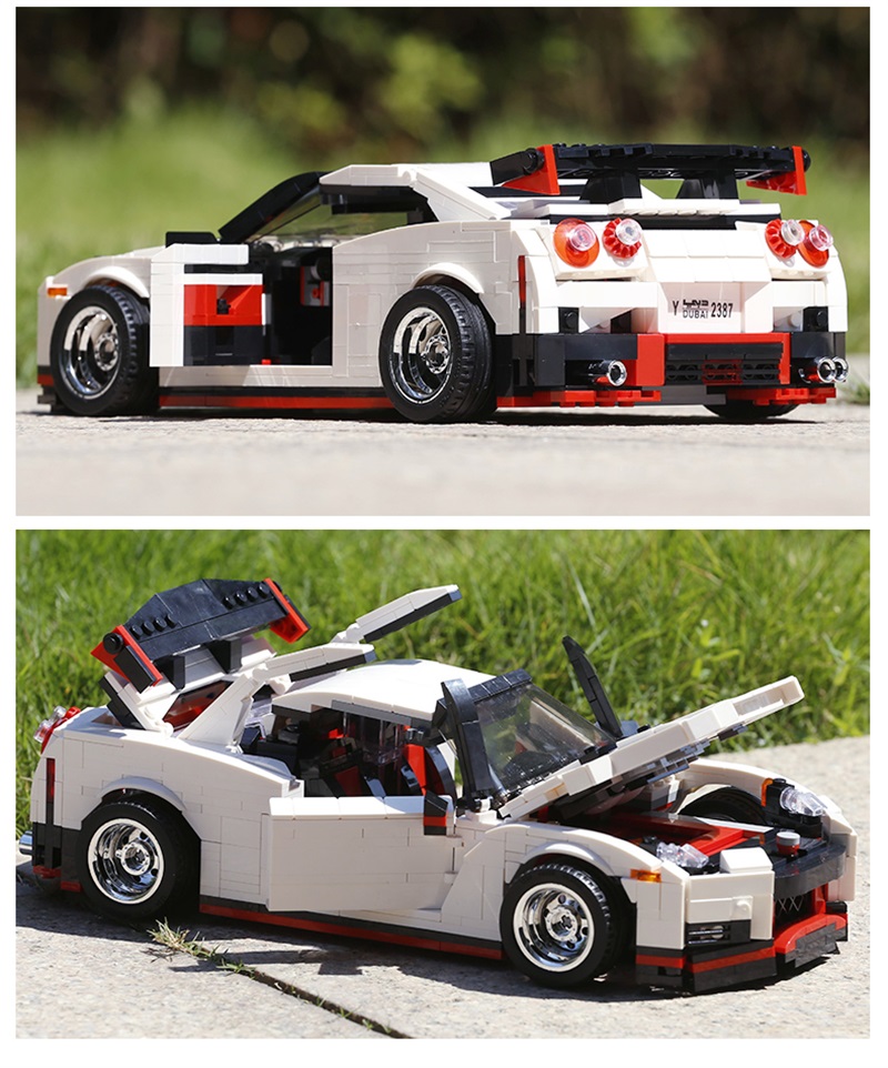 MOLD KING 13104 Nismo Nissan GTR R35 Creative Idea 빌딩 블록 장난감 세트